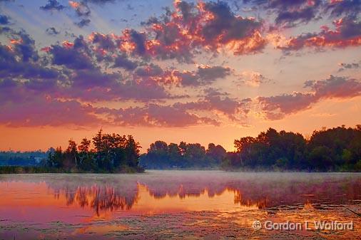 Rideau Canal At Sunrise_21659.jpg - Rideau Canal Waterway photographed near Smiths Falls, Ontario, Canada.